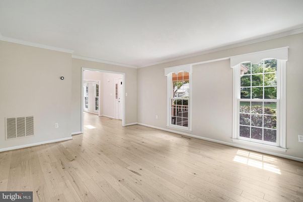 Empty room, Interior, Wood Texture Flooring
