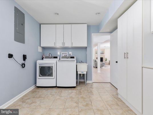 Interior, Recessed Lighting, Washer