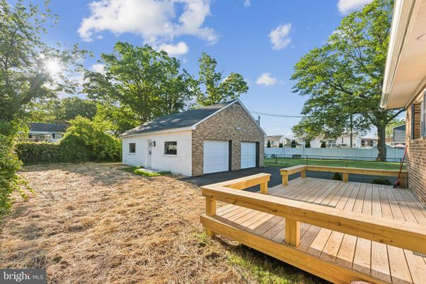 Backyard, Detached Garage, Exterior