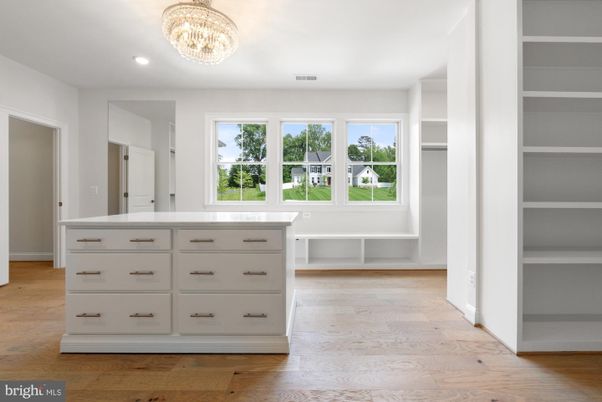Chandelier, Interior, Recessed Lighting, Wood Texture Flooring