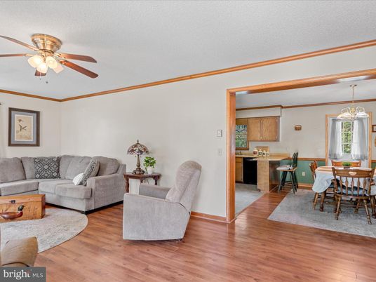 Dining room, Interior, Living room, Pendant Lights, Wood Texture Flooring