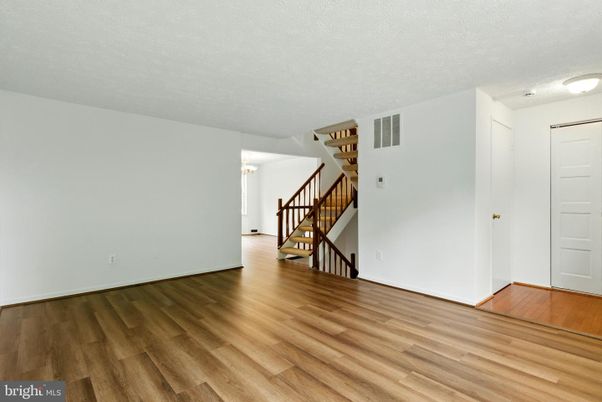 Empty room, Interior, Wood Texture Flooring