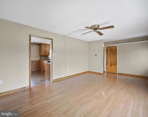 Empty room, Interior, Kitchen, Wood Texture Flooring