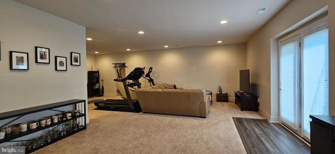 Fitness Equipment, Interior, Recessed Lighting