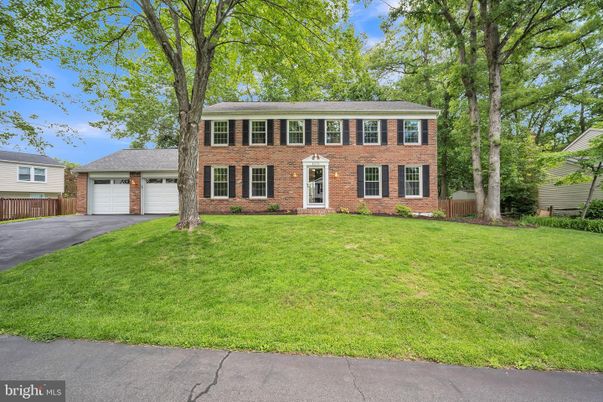 Attached, Backyard, Detached Garage, Exterior, Facade, Brick Facade, Georgian