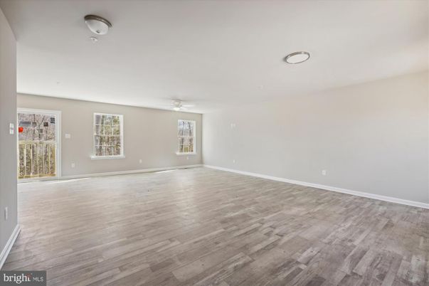 Empty room, Interior, Wood Texture Flooring