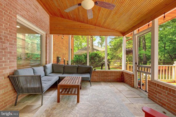 Interior, Stone Walls, Sun Room, Wooden Ceilings