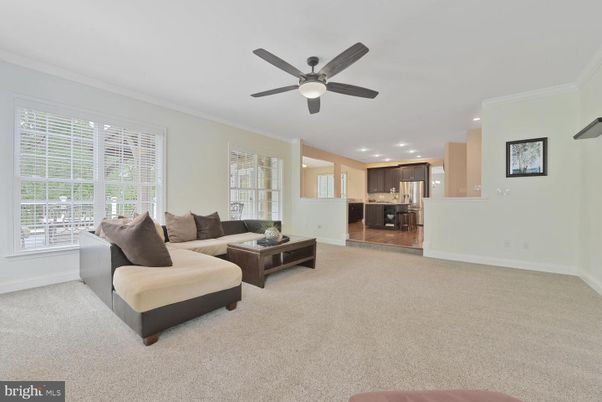 Interior, Kitchen, Living room, Recessed Lighting