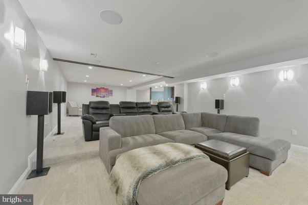 Interior, Recessed Lighting, Theatre Room