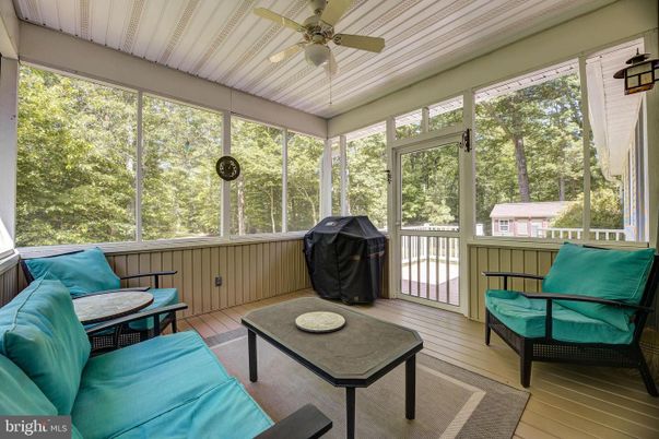 Interior, Sun Room, Wood Texture Flooring