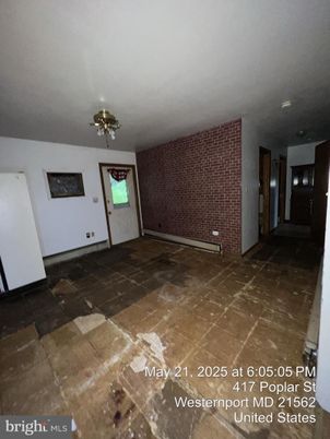 Empty room, Interior