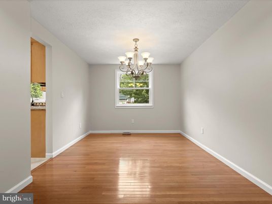 Chandelier, Empty room, Interior, Wood Texture Flooring