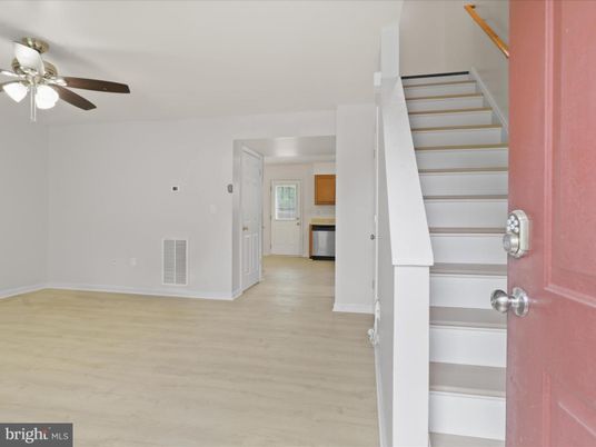 Empty room, Interior, Wood Texture Flooring