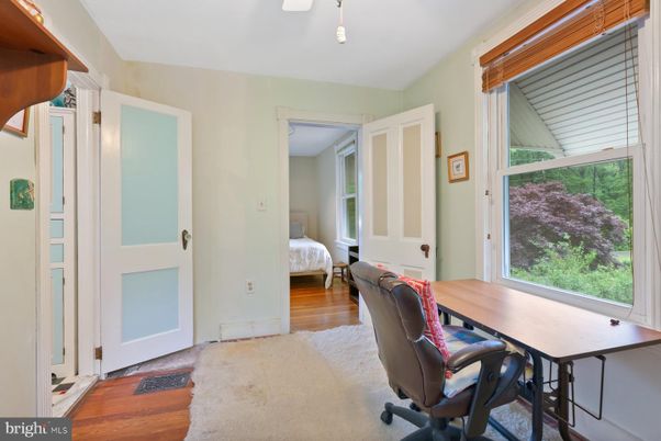 Bedroom, Home Office, Interior, Wood Texture Flooring