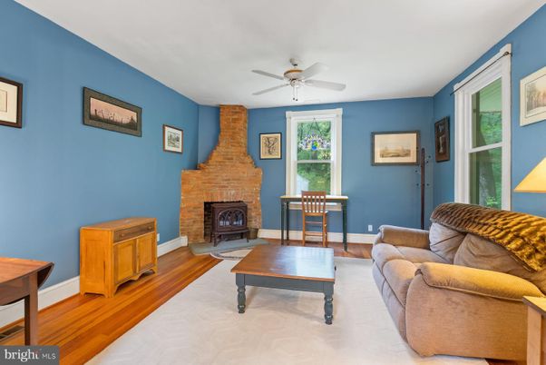 Fireplace, Interior, Wood Texture Flooring