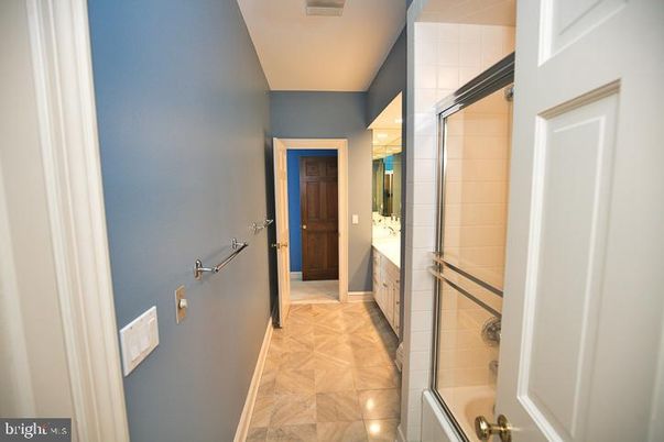 Bathroom, Glass Shower, Interior, Marble
