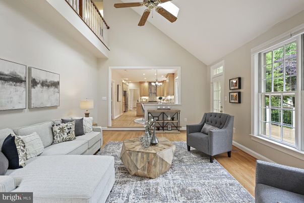 Dining room, Interior, Kitchen, Living room, Pendant Lights, Recessed Lighting, Wood Texture Flooring
