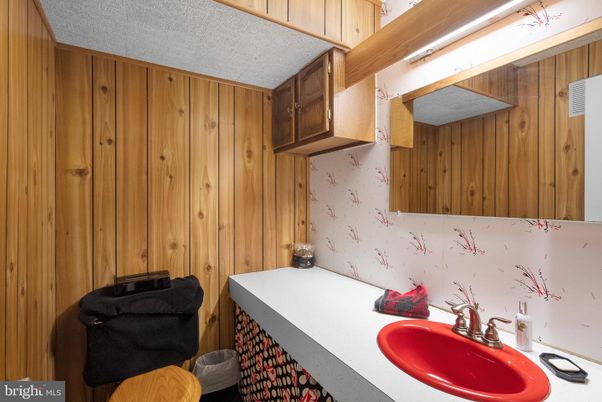 Bathroom, Interior, Wooden Walls