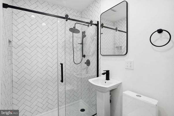 Bathroom, Glass Shower, Interior