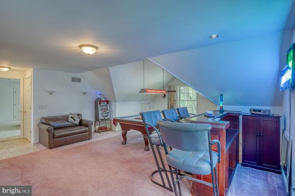 Billiard Table, Game Room, Interior