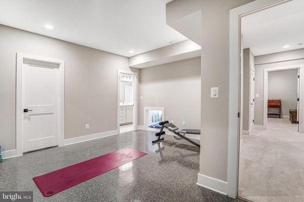 Fitness Equipment, Interior, Recessed Lighting