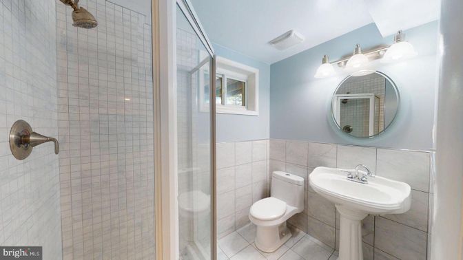 Bathroom, Glass Shower, Interior