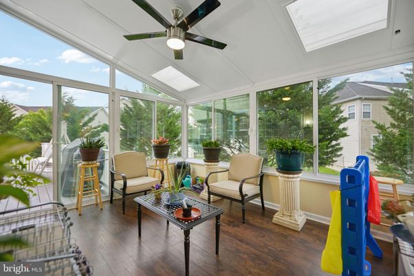 Interior, Sun Room, Wood Texture Flooring