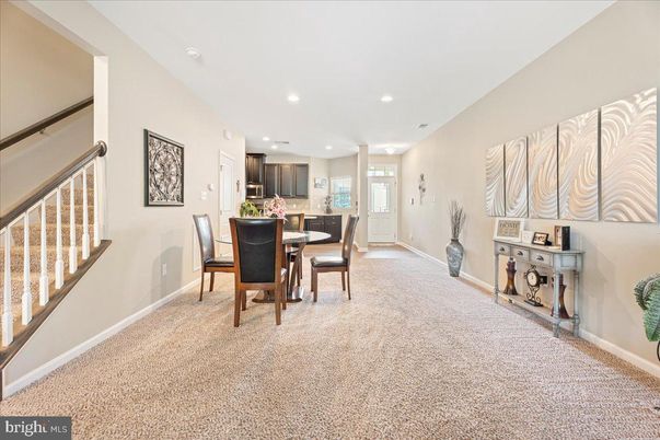 Dining room, Interior, Kitchen, Recessed Lighting