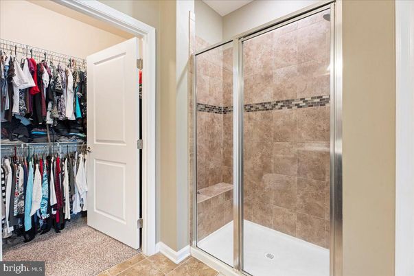 Bathroom, Glass Shower, Interior, Walk-in Closets