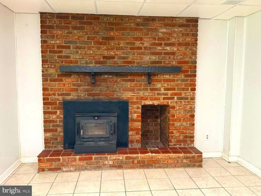 Fireplace, Interior, Stone Walls