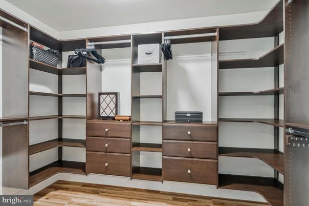 Interior, Walk-in Closets, Wood Texture Flooring
