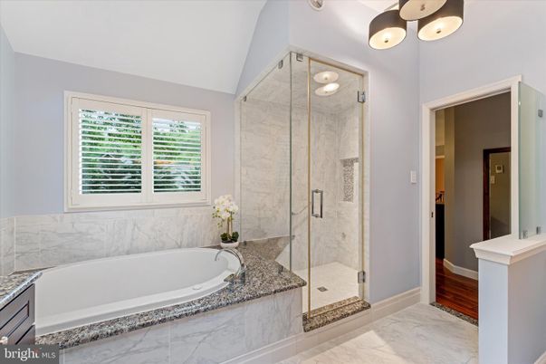Bathroom, Glass Shower, Interior, Marble, Marble Walls