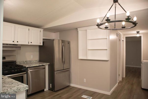Chandelier, Interior, Kitchen, Wood Texture Flooring