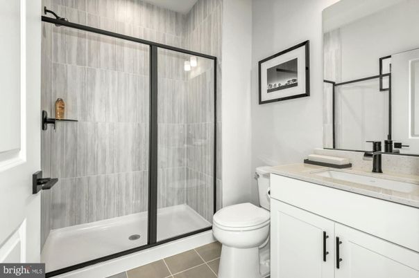 Bathroom, Glass Shower, Interior