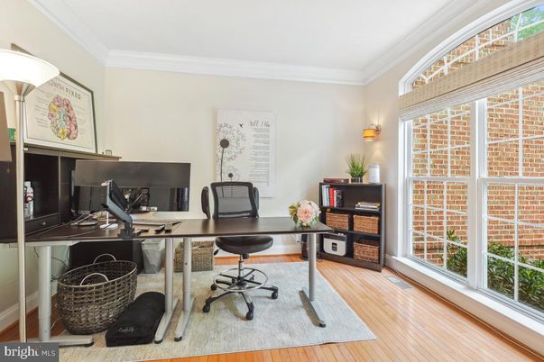 Home Office, Interior, Wood Texture Flooring