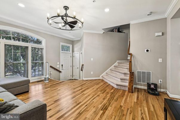 Chandelier, Interior, Recessed Lighting, Wood Texture Flooring