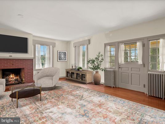 Fireplace, Interior, Wood Texture Flooring