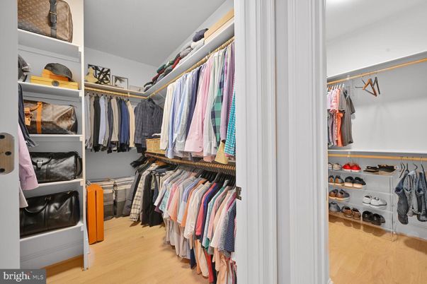 Interior, Walk-in Closets, Wood Texture Flooring