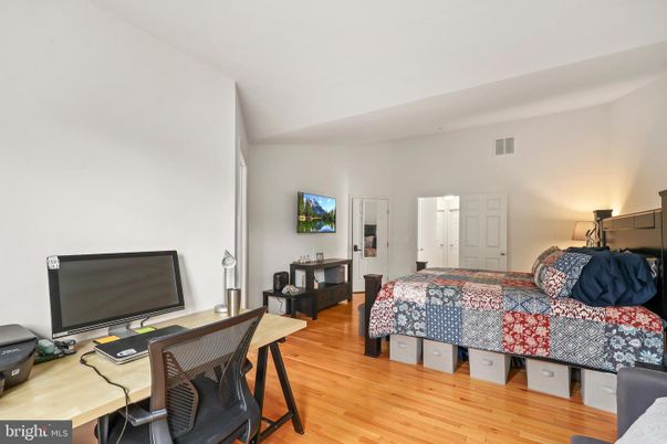 Bedroom, Home Office, Interior, Wood Texture Flooring