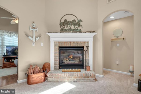 Fireplace, Interior, Recessed Lighting