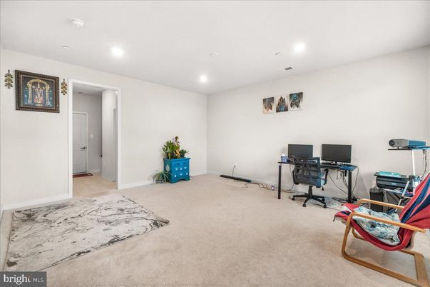 Home Office, Interior, Recessed Lighting