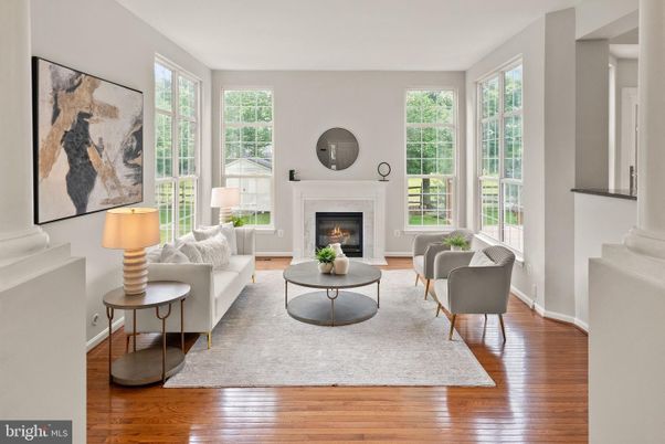 Fireplace, Interior, Living room, Wood Texture Flooring