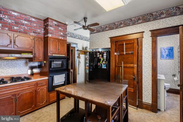 Interior, Kitchen, Stone Walls