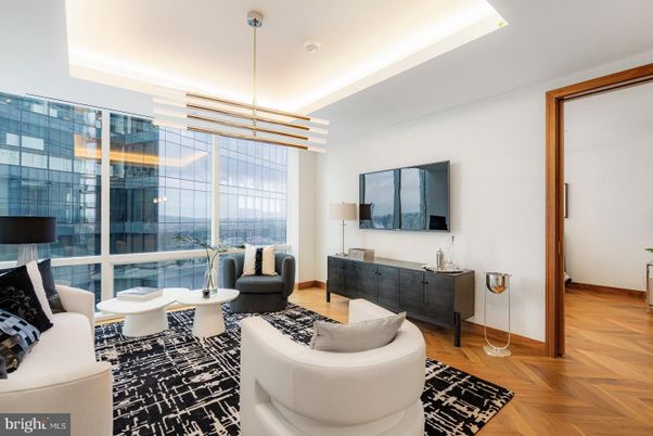 Interior, Living room, Pendant Lights, Wood Texture Flooring