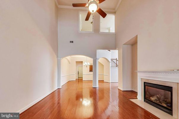 Chandelier, Fireplace, Interior, Wood Texture Flooring