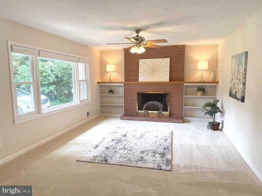 Empty room, Fireplace, Interior, Stone Walls