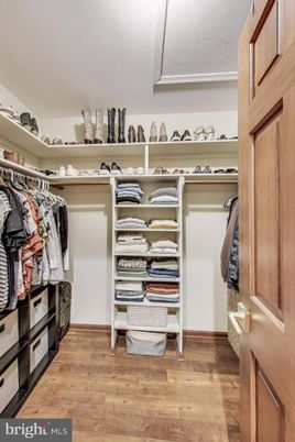 Interior, Walk-in Closets, Wood Texture Flooring