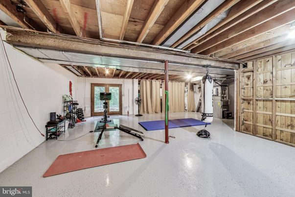 Fitness Equipment, Interior, Wooden Beams, Wooden Ceilings