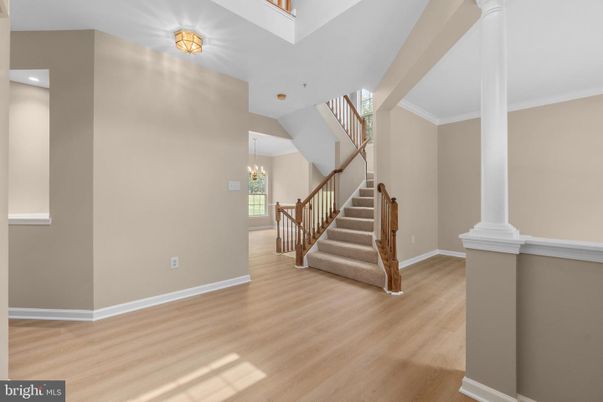 Chandelier, Interior, Wood Texture Flooring