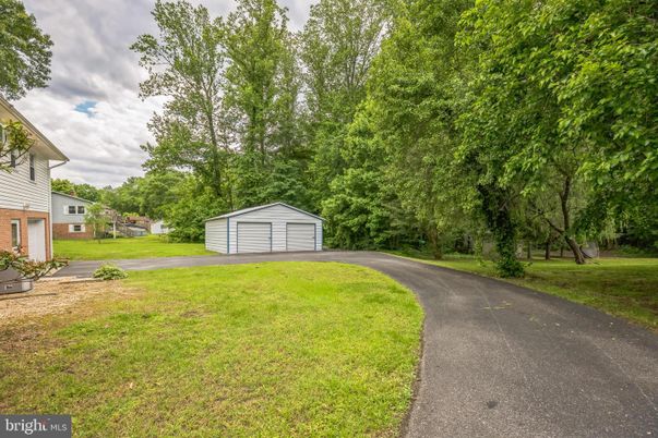 Backyard, Detached Garage, Exterior